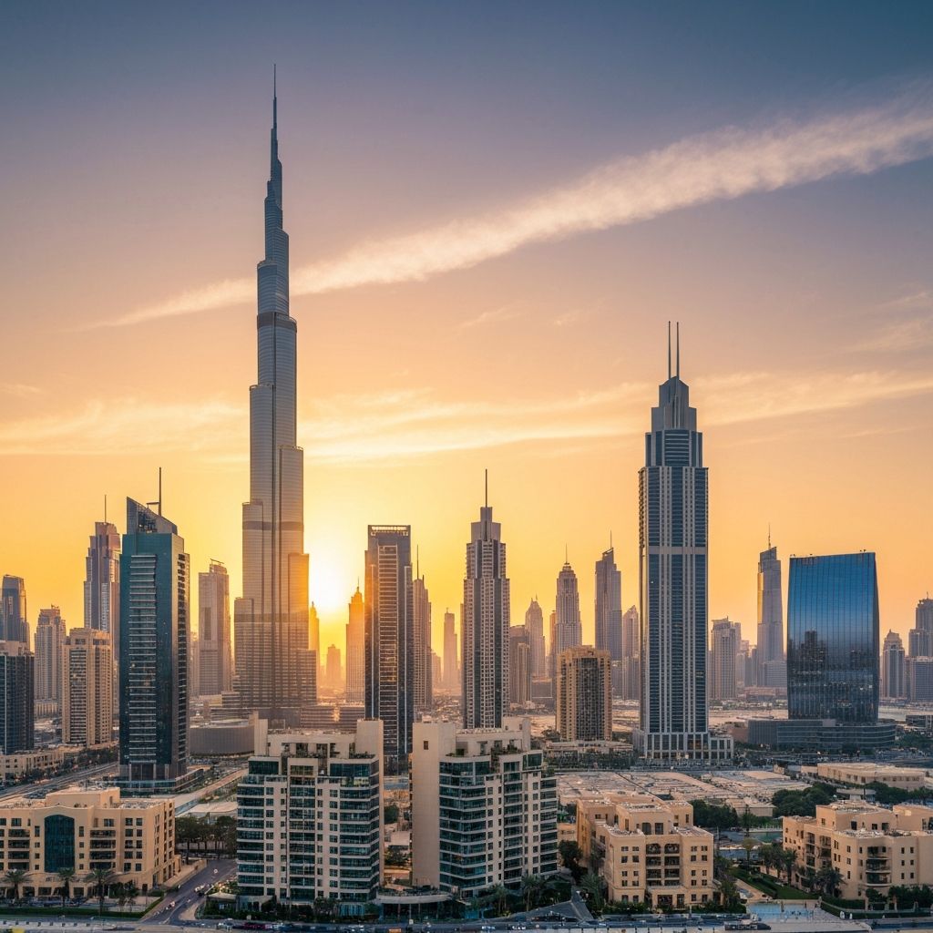 Dubai Real Estate Skyline